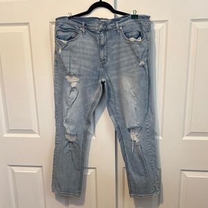 Original Use Light Blue Slim Taper Jeans